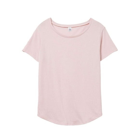 Alternative Womens Backstage Vintage Jersey T-Shirt 5064, S, Vintage Faded Pink