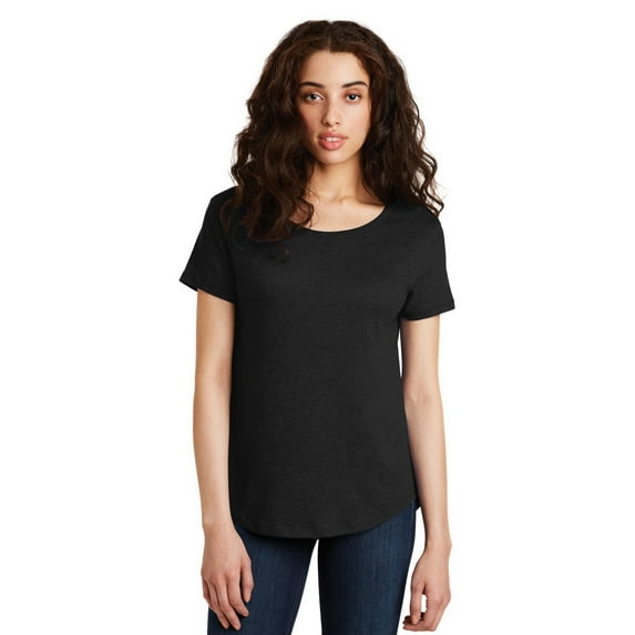 Alternative Womens Backstage Vintage Jersey T-Shirt 5064, XL, Black