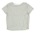 thumbnail image 1 of Alternative Womens Solid Basic T-Shirt, Grey, Small, 1 of 2