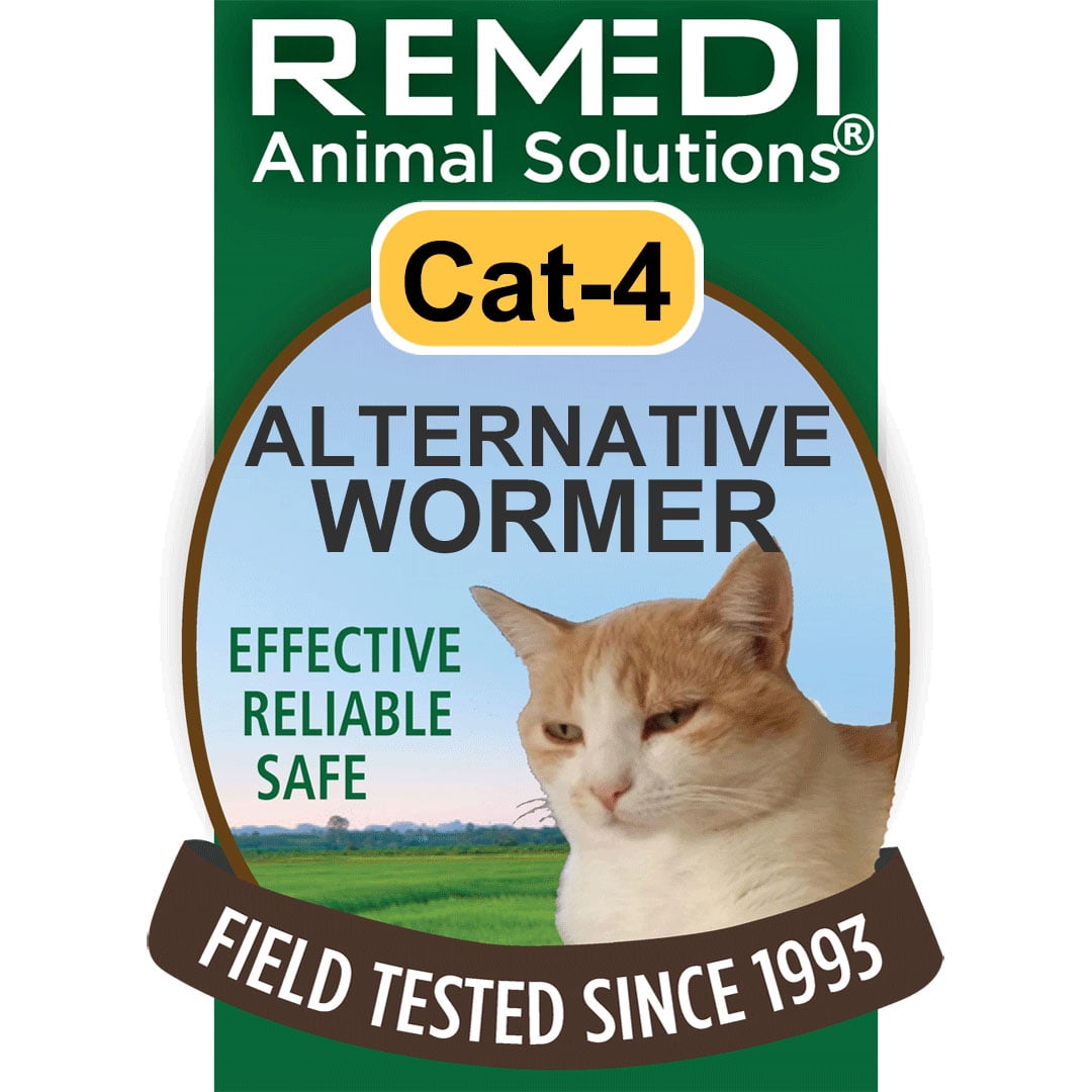 Alternative Wormer Cat Spray