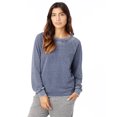 thumbnail image 1 of Alternative - Women's Lazy Day Burnout French Terry Crewneck Sweatshirt - Color - Dark Navy - Size - XS, 1 of 5
