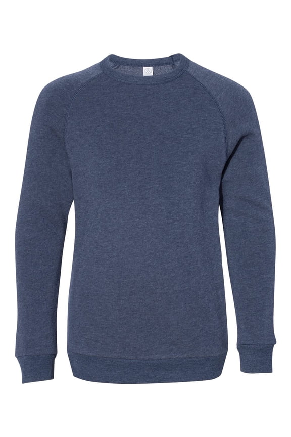 9575GF Hanes Alternative Youth Champ Sweatshirt Eco True Navy M