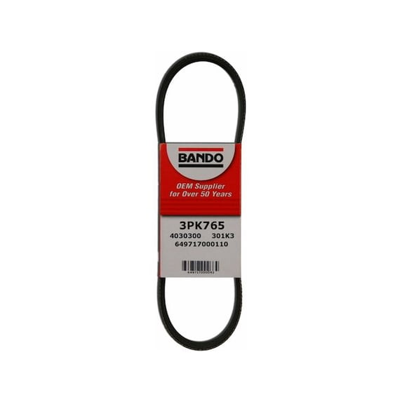 Alternator Accessory Drive Belt - Compatible with 1990 - 1991 Honda Civic