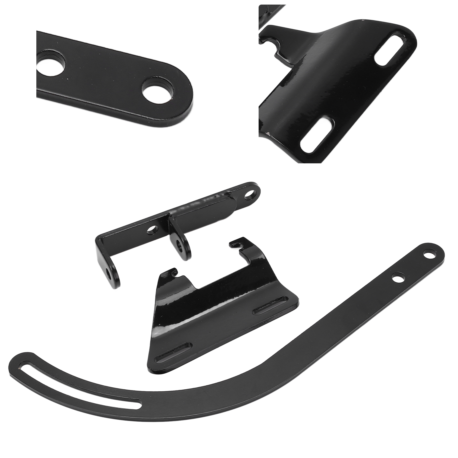 Alternator Bracket Kit, Metal Short Water Alternator Bracket Kit