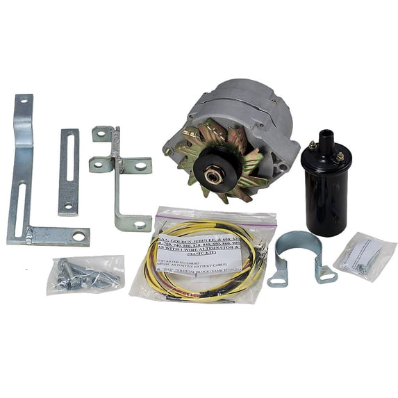 Alternator Conversion Kit (For negative ground systems) Fits Ford Tractor