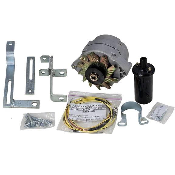 Alternator Conversion Kit (For negative ground systems) Fits Ford Tractor