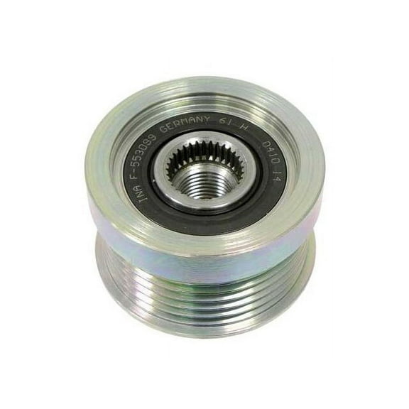 Alternator Decoupler Pulley - Compatible with 2003 - 2006 Volvo XC90 2.5L 5-Cylinder 2004 2005