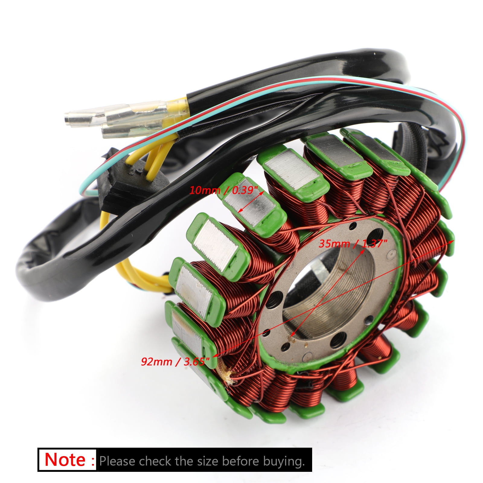 Caltric Stator Gasket For Honda XR250L 1991-1996 & Other XR/XL Models - Non-Asbestos, Left Crankcase Cover Gasket