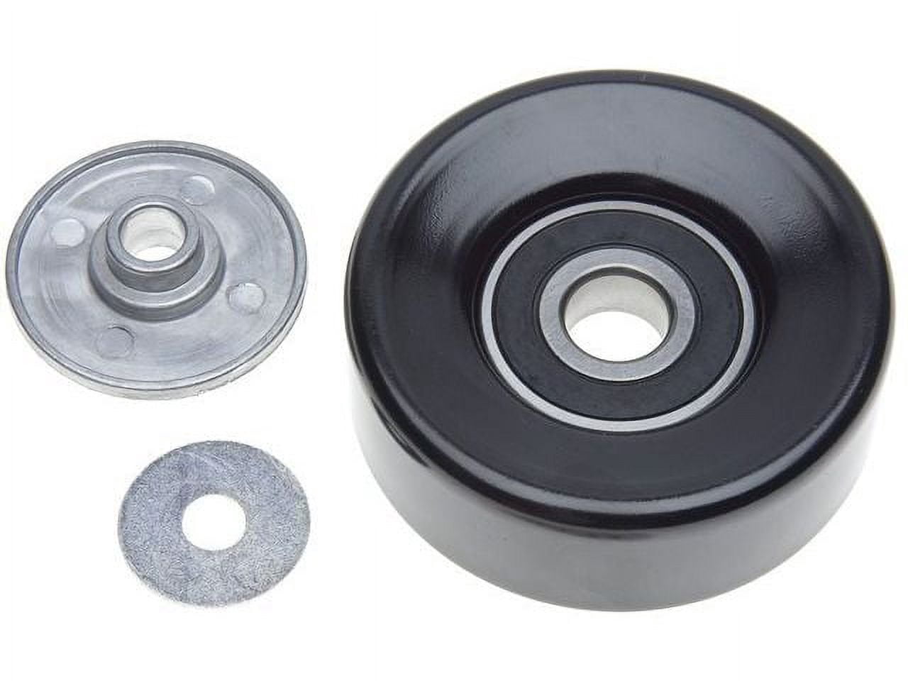 Alternator and Air Conditioning Accessory Belt Idler Pulley - Compatible with 2000 - 2005 Mitsubishi Eclipse 3.0L V6 GAS - Gates