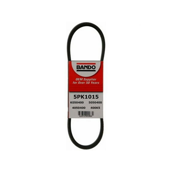 Alternator and Air Conditioning Accessory Drive Belt - Compatible with 1983 - 1984 Porsche 944 2.5L 4-Cylinder