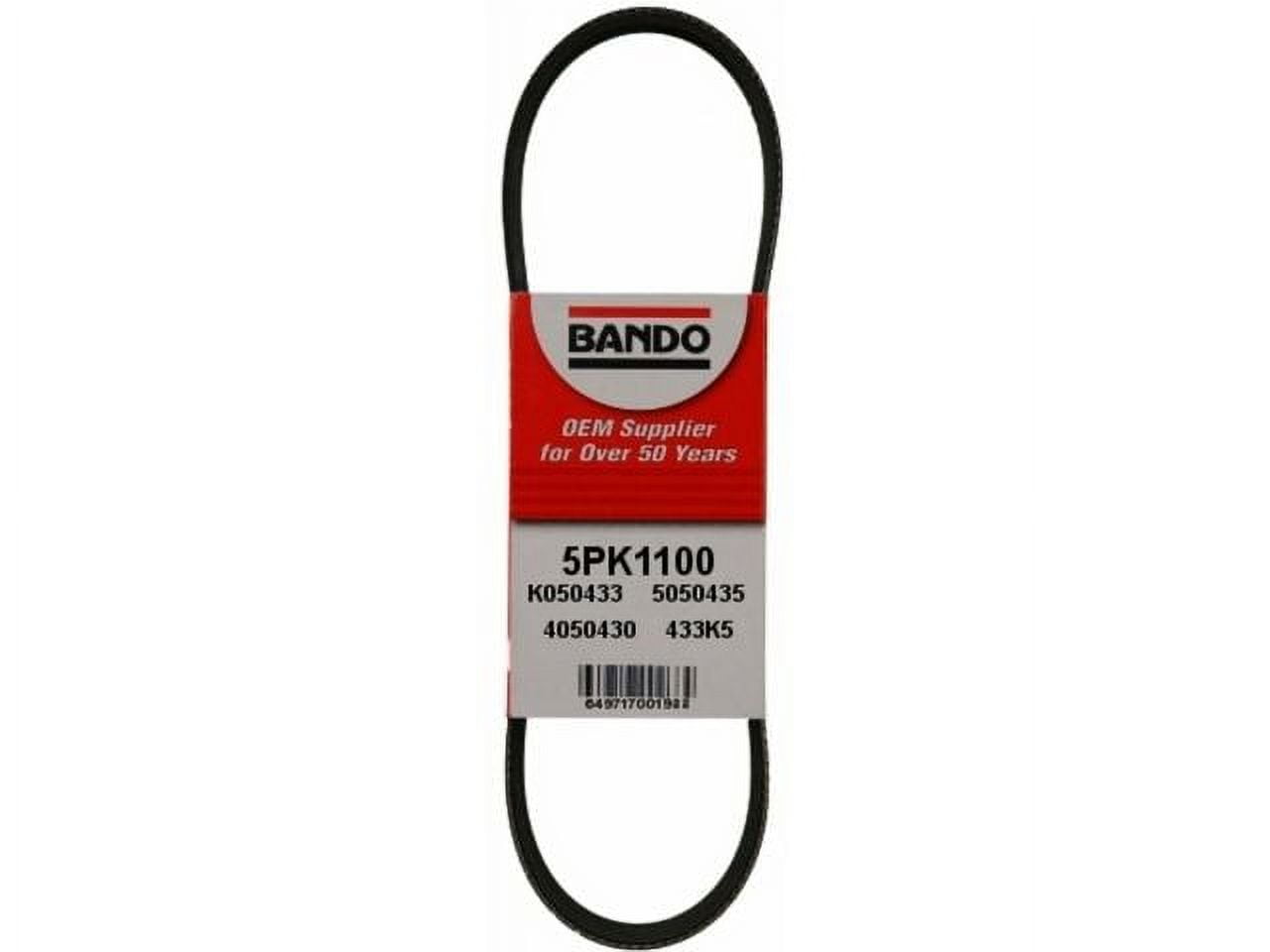 Alternator and Air Conditioning Accessory Drive Belt - Compatible with 1998 - 2001 Toyota Camry 2.2L 4-Cylinder 1999 2000