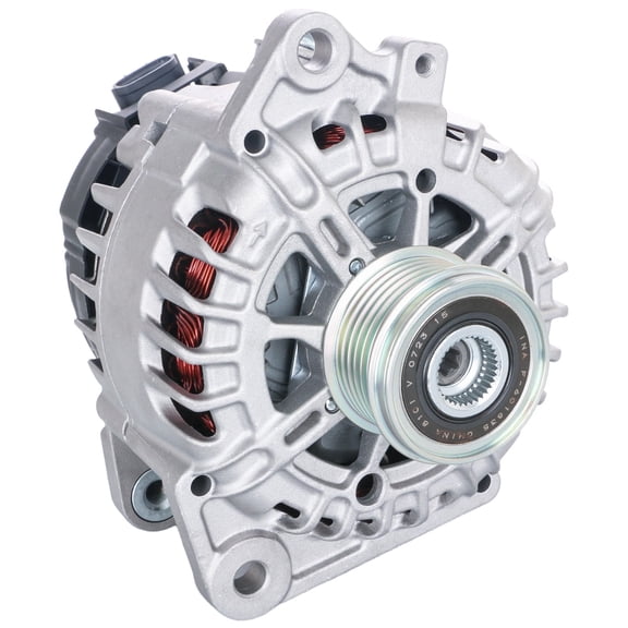 Alternator for 07-13 Nissan Altima, 07-12 Sentra, 11-15 Rogue 2.5L L4 12V 110A 6-Groove Replaces 11258, 23100-JA02A