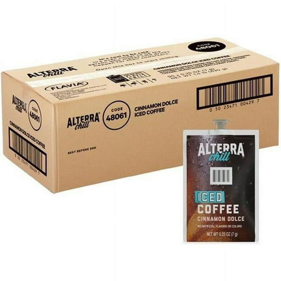 Flavia Alterra Cinnamon Dolce Iced Coffee Freshpack, 90/Carton