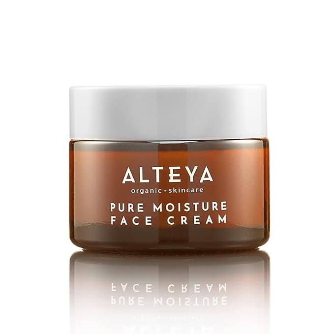 Alteya Organic Luminous Rose Pure Moisture Face Cream 50 ml - NaTrue Certified Organic 100% Pure Natural, Lightweight Hydration, All Skin Types