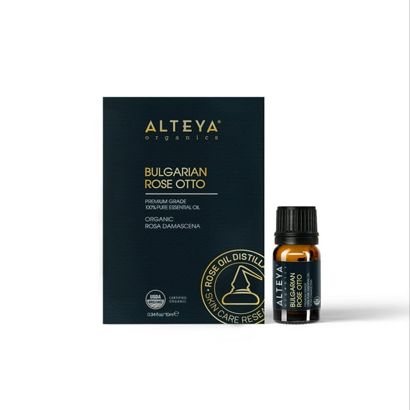 Alteya Organics Bulgarian Essential Rose Oil Pure Rose Otto 4.3ml
