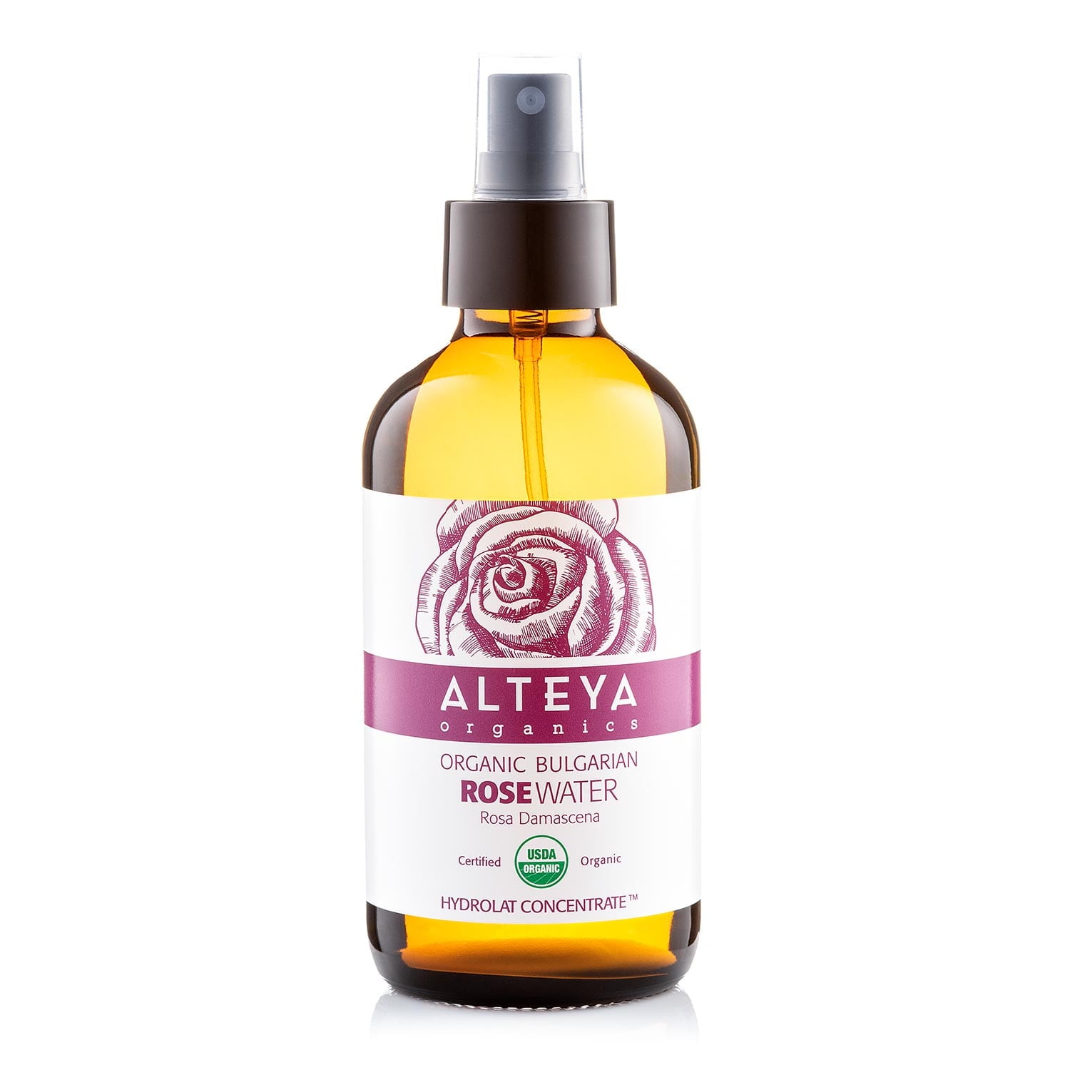 Alteya Organics Bulgarian Rose Water Hydrolat Concentrate 8 Ounces