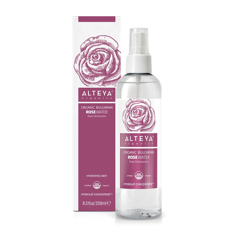 Alteya Organics Rose Water USDA Certified Organic 8.5Fl Oz /250mL