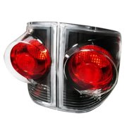 Altezza Tail Lights for 94 to 04 Chevrolet S10- Black - 6 x 18 x 22 in.