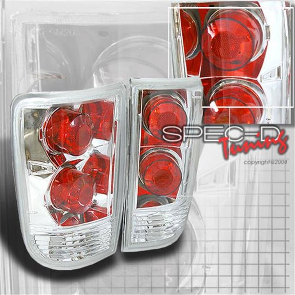 Altezza Tail Lights for 95 to 04 Chevrolet Blazer- Chrome - 5 x 12 x 15 in.