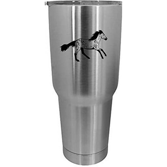 Alti Body Horse Themed Etched 30oz Stainless Steel Tumbler