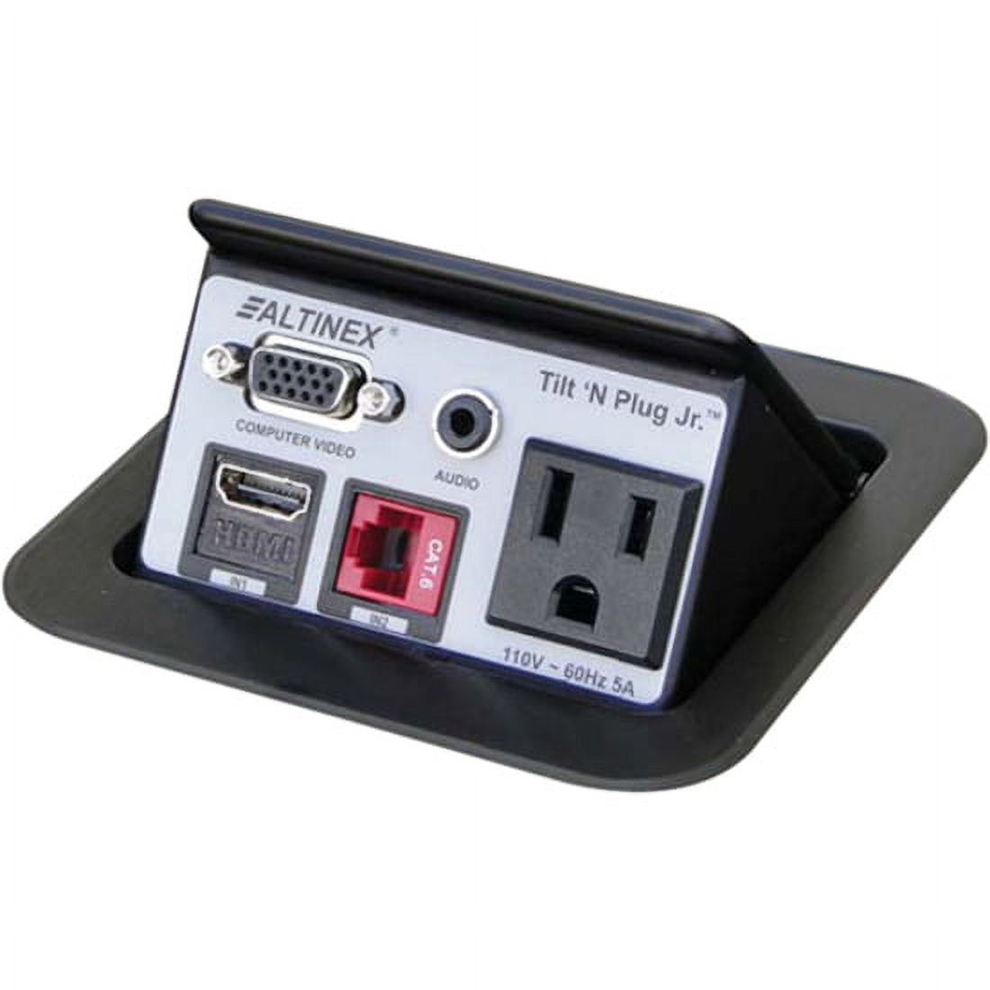 Altinex Tilt 'N Plug Jr TNP128 Power/Data Outlet - Walmart.com