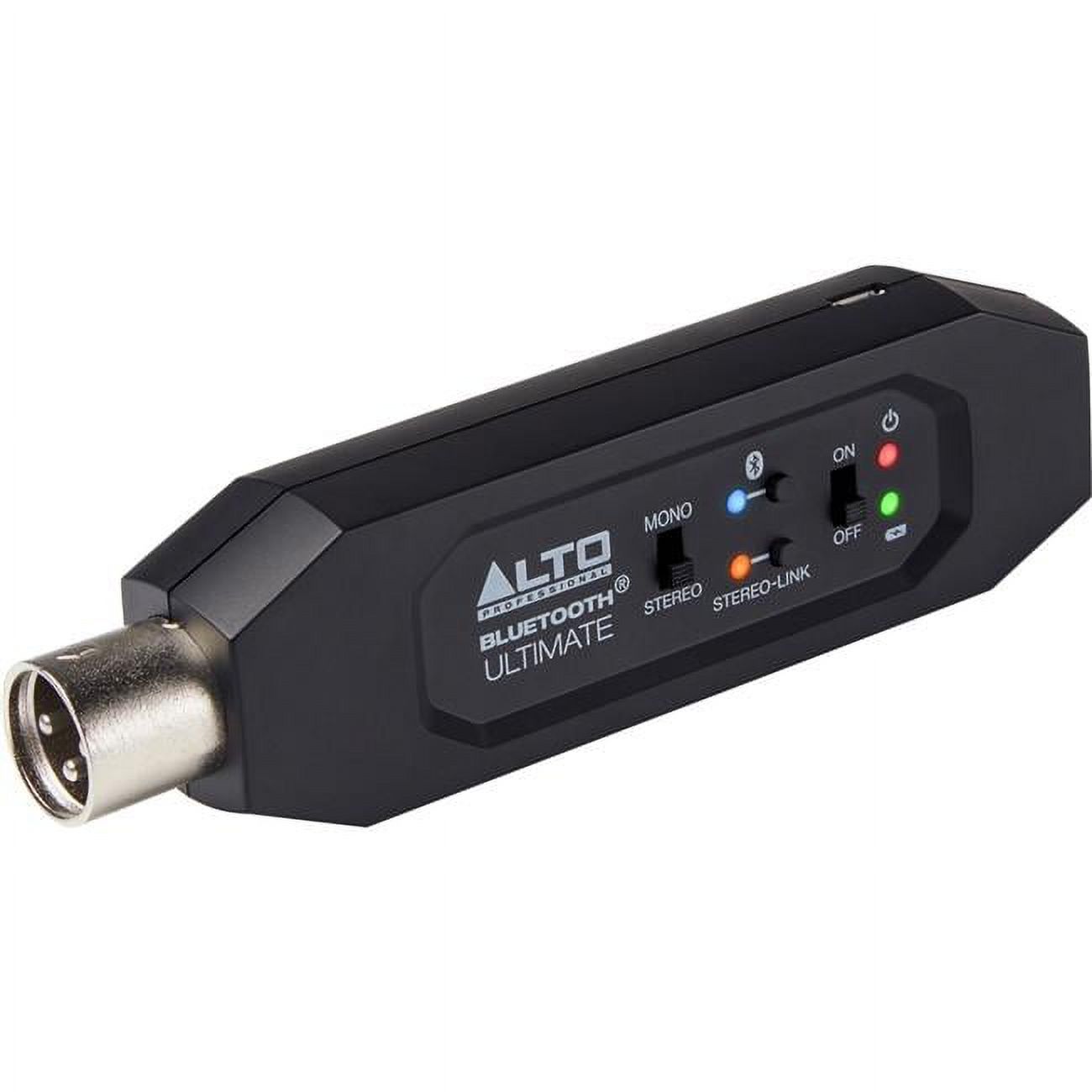 Alto  Bluetooth Ultimate XLR Stereo Bluetooth Audio Receiver Adapter - image 1 of 7