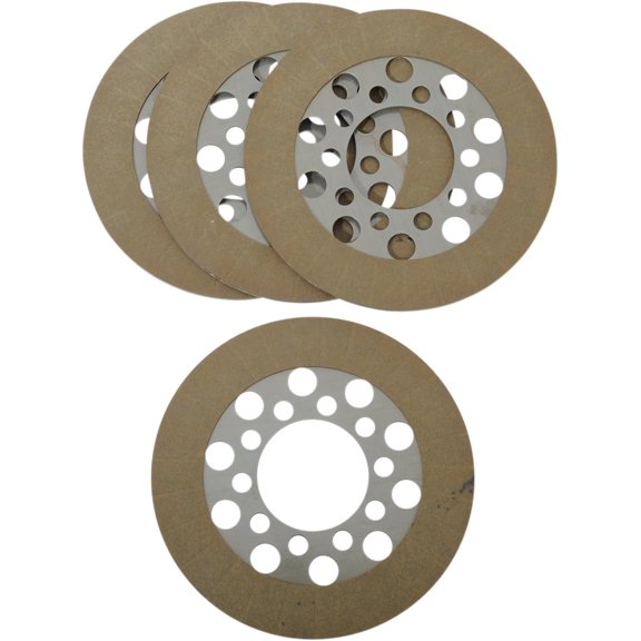 Alto Products Kevlar Clutch Friction Plate Kit for Big Twin V-Twin 1941-1967, Heavy Duty, Made in USA (095752KC)