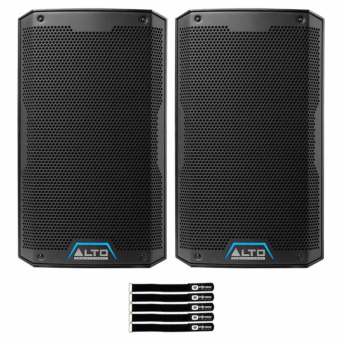 Alto Professional TS408XUS 2000 Watt 8" 2-Way Powered Loudspeakers Duo Package
