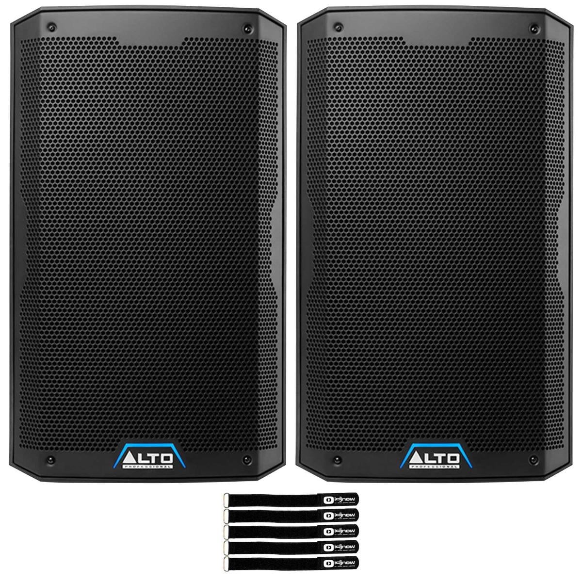 Alto Professional TS410XUS 2000 Watt 10" 2-Way Powered Loudspeakers Duo Package