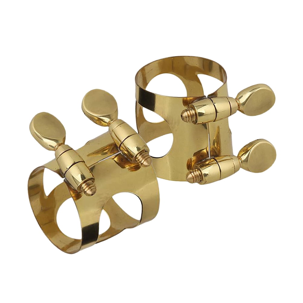 Alto Sax Ligature Saxophone Accessories Clamp for Metal Adjustable