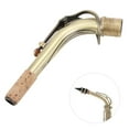 thumbnail image 1 of Alto Saxophone Bend Neck High Quality Antique Brass Musical Instrument Accessories 24.5mm, 1 of 7