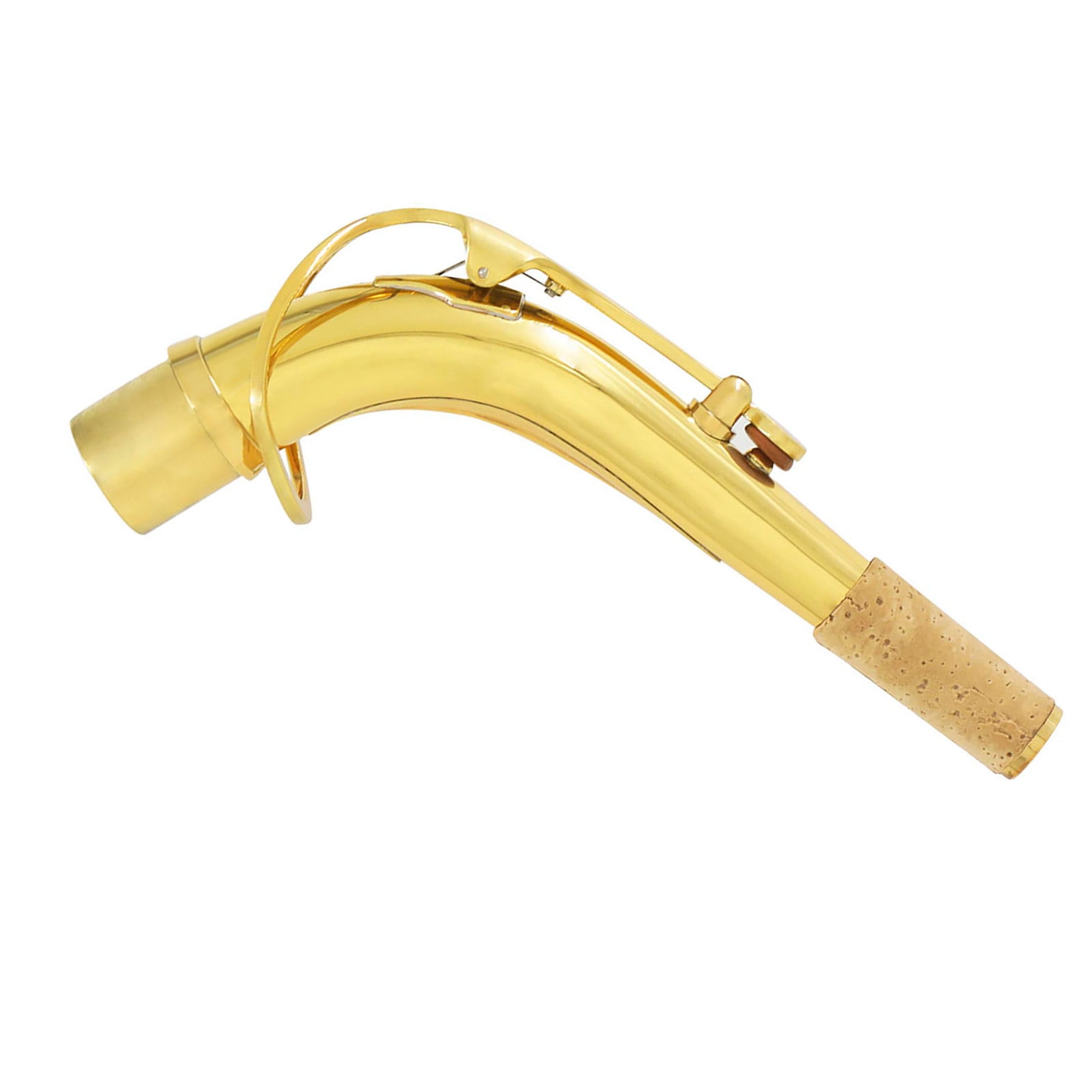 Alto Saxophone Sax Bend Neck Instrument Accessory Include Cork Grease And Clean Cloth