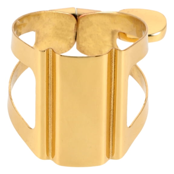 CIMAXIC Alto Saxophone Ligature Fastener in Golden Color with Convenient Replacement Design