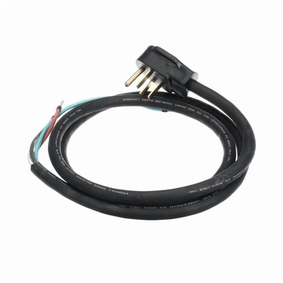 Alto Shaam CD-39814 Genuine OEM Power Cord - 250V with Right Angle Plug, 15-30, 90C