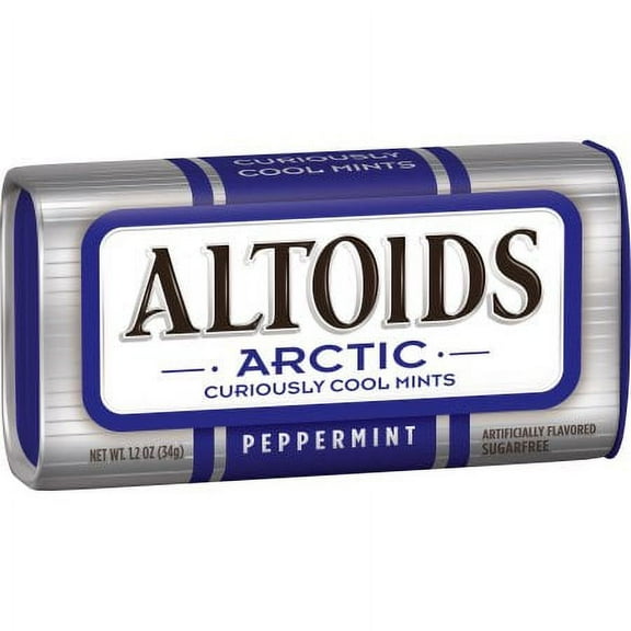 Altoids Arctic Peppermint Mint Candies - 1.2oz (Pack of 8)