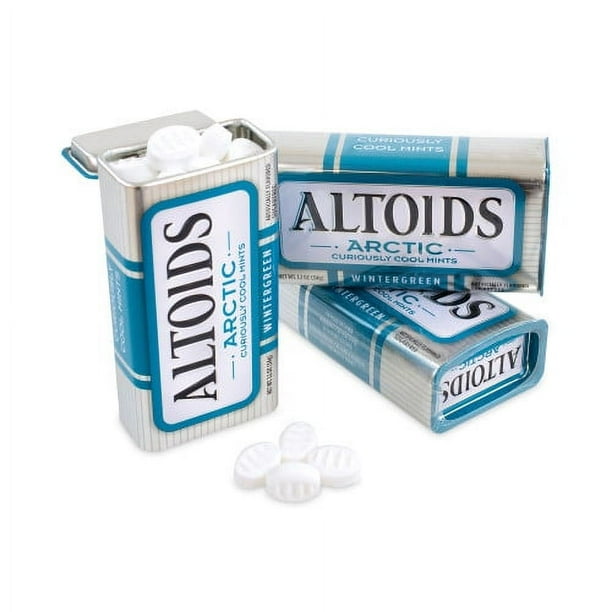 Arctic Wintergreen Mints, 1.2 oz, 8 Tins/Pack, Ships in 1-3 Business Days Arctic Wintergreen Mints, 1.2 oz, 8 Tins/Pack, Ships in 1-3 Business Days