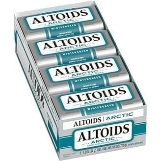 Altoids Arctic Wintergreen Mints, 8 Count Pack, 1.2 oz Boxes, Crisp Extra Cool Flavor