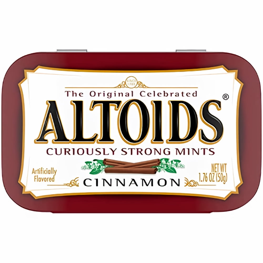 Altoids Mints, Cinnamon Flavor, 1.76 oz, Pack of 6 - Walmart.com