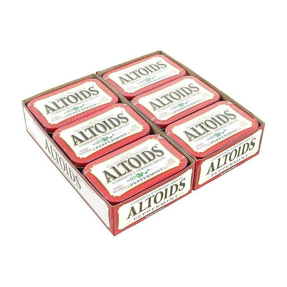 Altoids Classic Peppermint Breath Mints, 1.76 Ounce (Pack of 12)