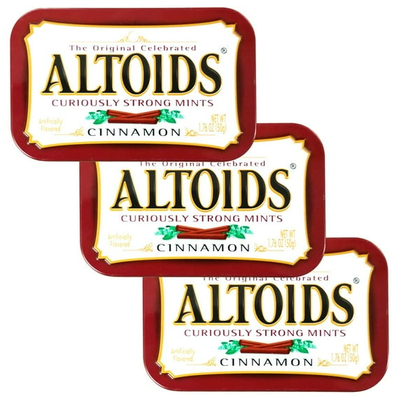 Altoids Wrigleys Mints Cinnamon, 1.76 Ounce (Pack of 3)