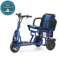 Alton Cougar Mobility Scooters, Blue Folding Scooters for Seniors