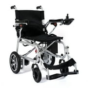 Alton Electric Wheelchair, 12mi—500W Electric Wheelchairs for Adults, Electric Wheelchair Lightweight Foldable, Black