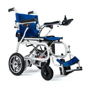 Alton Electric Wheelchair, 500W—12mi Electric Wheelchairs for Adults, Electric Wheelchair Lightweight Foldable, Blue