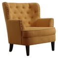 thumbnail image 1 of Alton Furniture Chrysene Club Chair, Mustard Yellow Velvet, 1 of 1