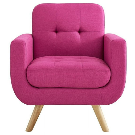 Alton Furniture Clementina Arm Chair, Rose Pink