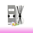 thumbnail image 1 of Altoona Reed Diffuser Glass Bottle 5oz of Scented Essential Oil Black and White Comes in Gift Box WaterLily & Freesia, 1 of 3