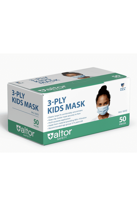 Altor Kids Face Masks - Soft and Made in USA
