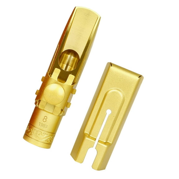 Altos Saxophone Mouthpiece with Caps and Ligatures Brass Metal Eb Sax Mouthpieces Musical Instruments Accessories