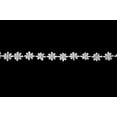 thumbnail image 1 of Altotux 0.5" Ivory or Burgundy Dark Red Small Flower Venice Lace Trim by 3 Yards (Ivory), 1 of 1