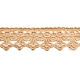 thumbnail image 1 of Altotux 1.75" Embroidered Floral Scalloped Venice Lace Trim Guipure Trimming Sewing Supplies By Yard (Champagne), 1 of 2